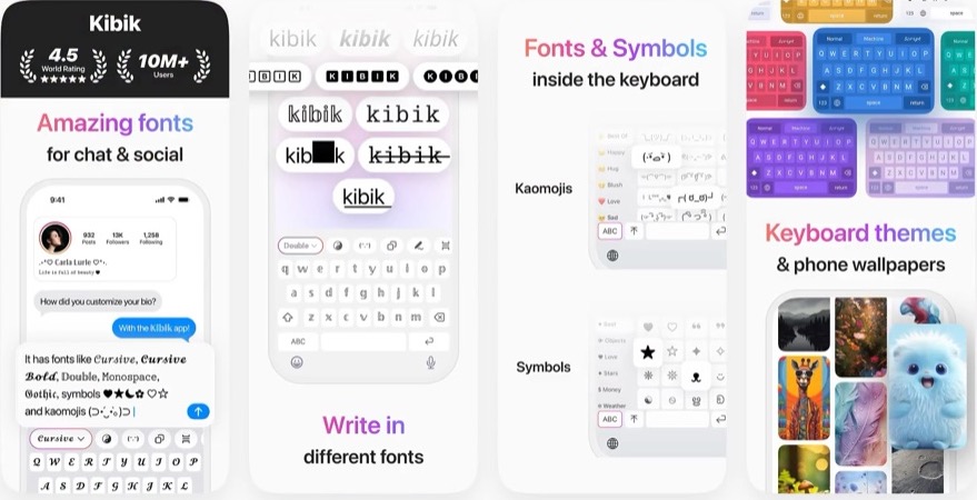 App Store screenshots designed by Teodora Dobre (@designerants)