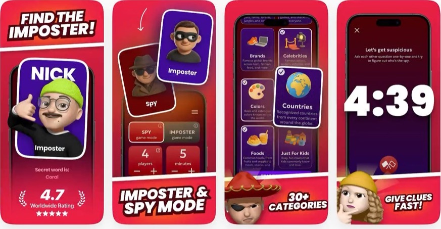 App Store screenshots designed by Teodora Dobre (@designerants)