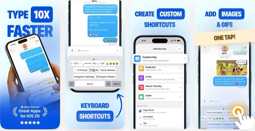 App Store screenshots designed by Teodora Dobre (@designerants)