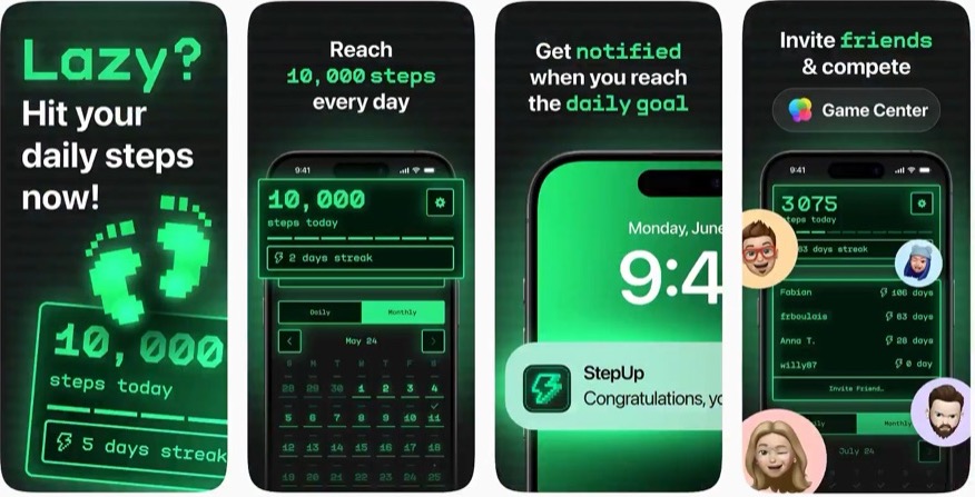 App Store screenshots designed by Teodora Dobre (@designerants)