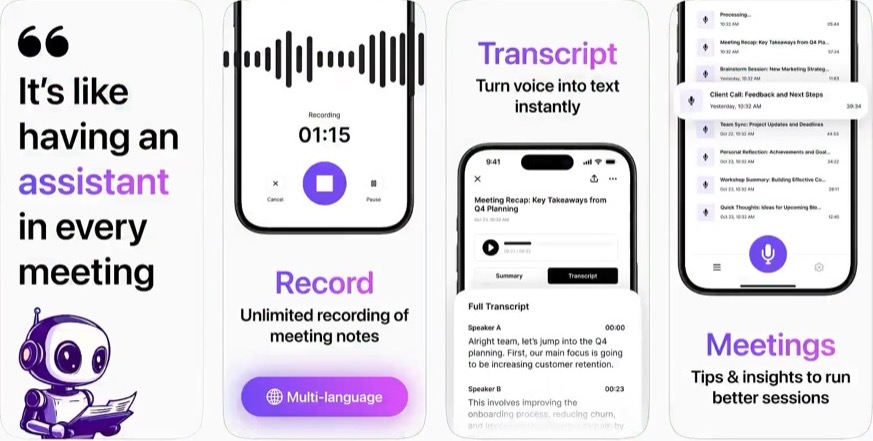 App Store screenshots designed by Teodora Dobre (@designerants)