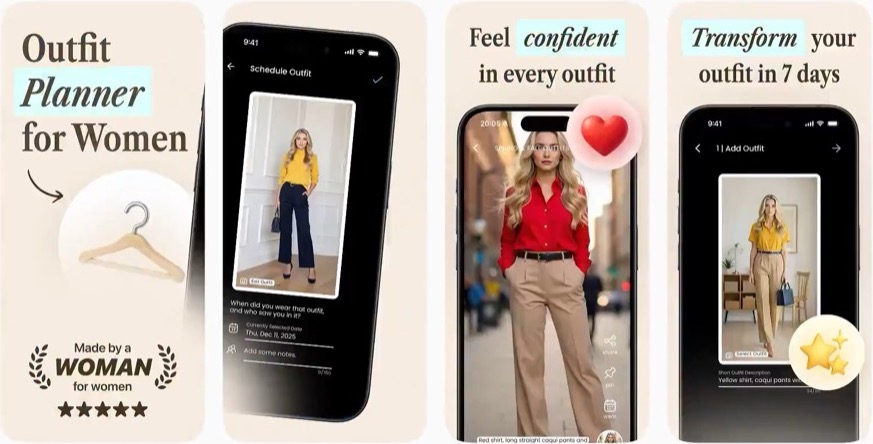 App Store screenshots designed by Teodora Dobre (@designerants)