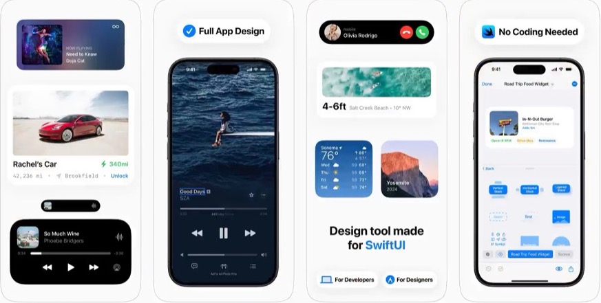 App Store screenshots designed by Teodora Dobre (@designerants)