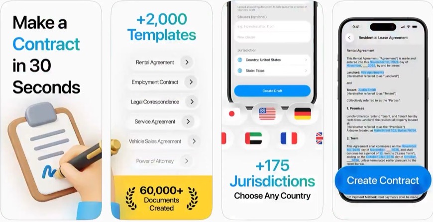 App Store screenshots designed by Teodora Dobre (@designerants)