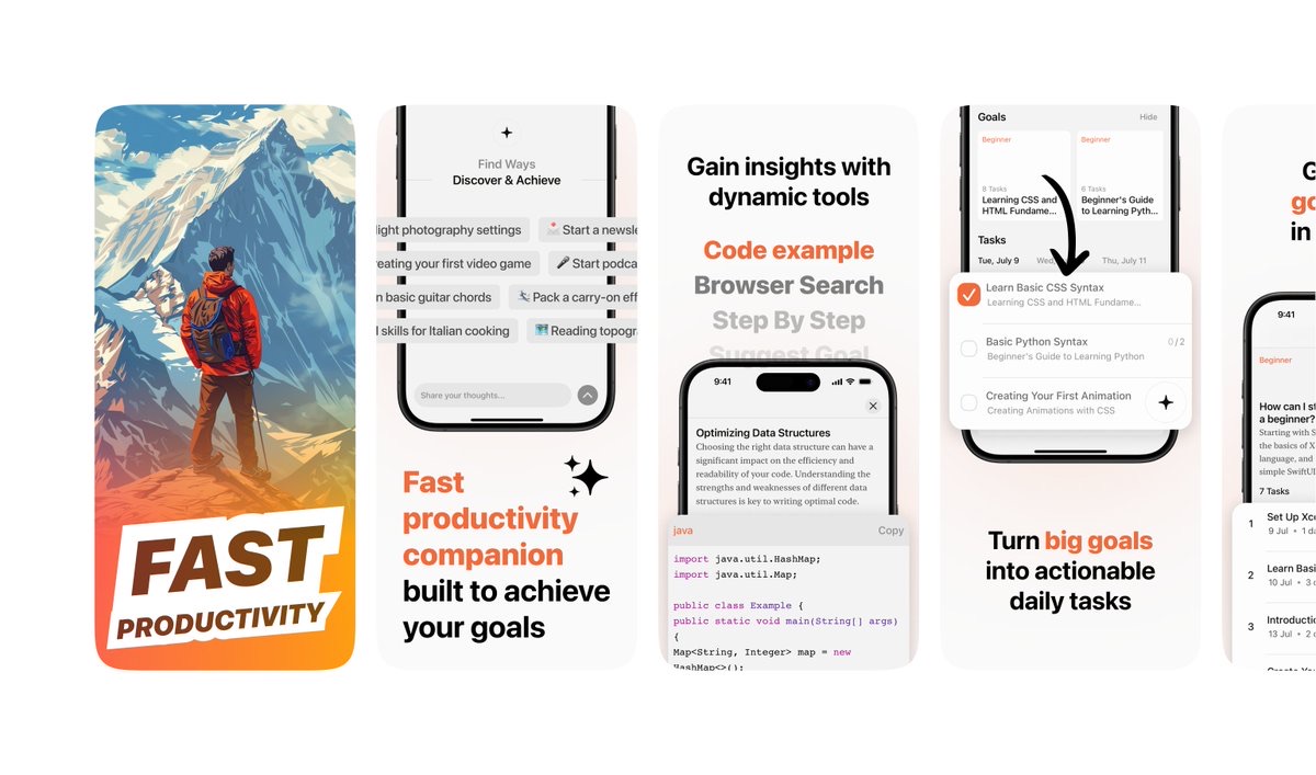 App Store screenshots designed by Teodora Dobre (@designerants)