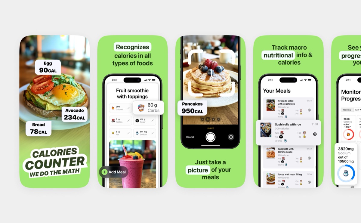 App Store screenshots designed by Teodora Dobre (@designerants)